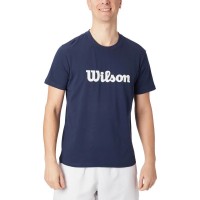 Maglietta blu navy con grafico Wilson Team