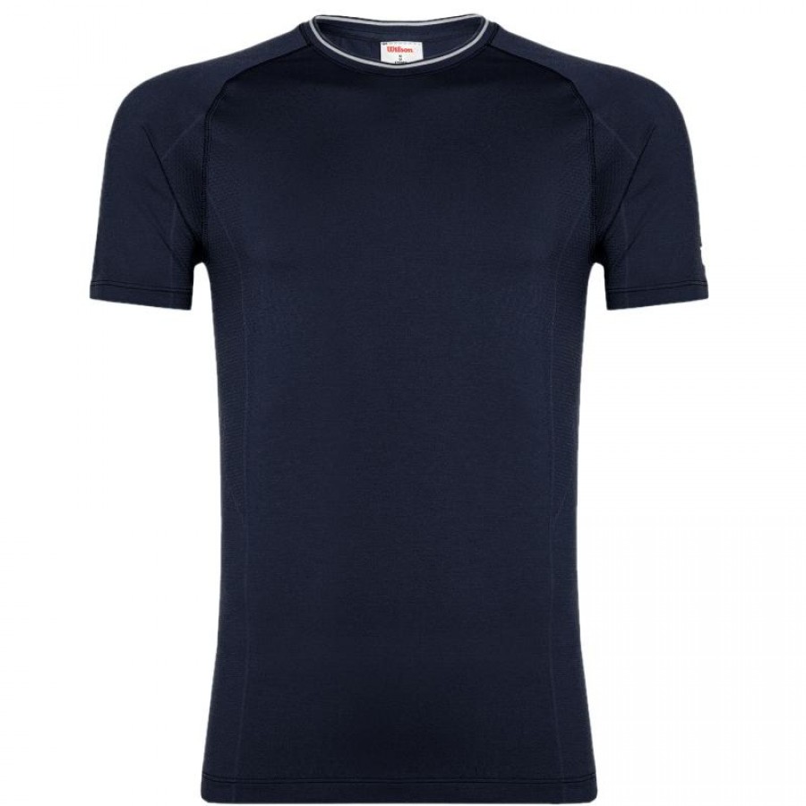 Camiseta Wilson Team Seamless Crew Marino  Offerta + Economico