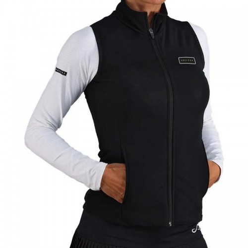 Gilet con cerniera Endless nero