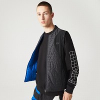 Imbottitura Reversibile Lacoste Sport Nero Blu  Offerta + Economico