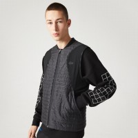 Imbottitura Reversibile Lacoste Sport Nero Blu  Offerta + Economico