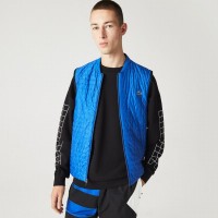 Imbottitura Reversibile Lacoste Sport Nero Blu  Offerta + Economico
