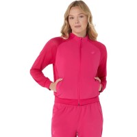 Giacca Asics Match Donna Rosa Brillante