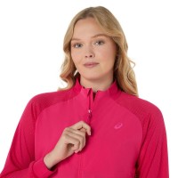 Giacca Asics Match Donna Rosa Brillante
