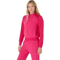 Giacca Asics Match Donna Rosa Brillante