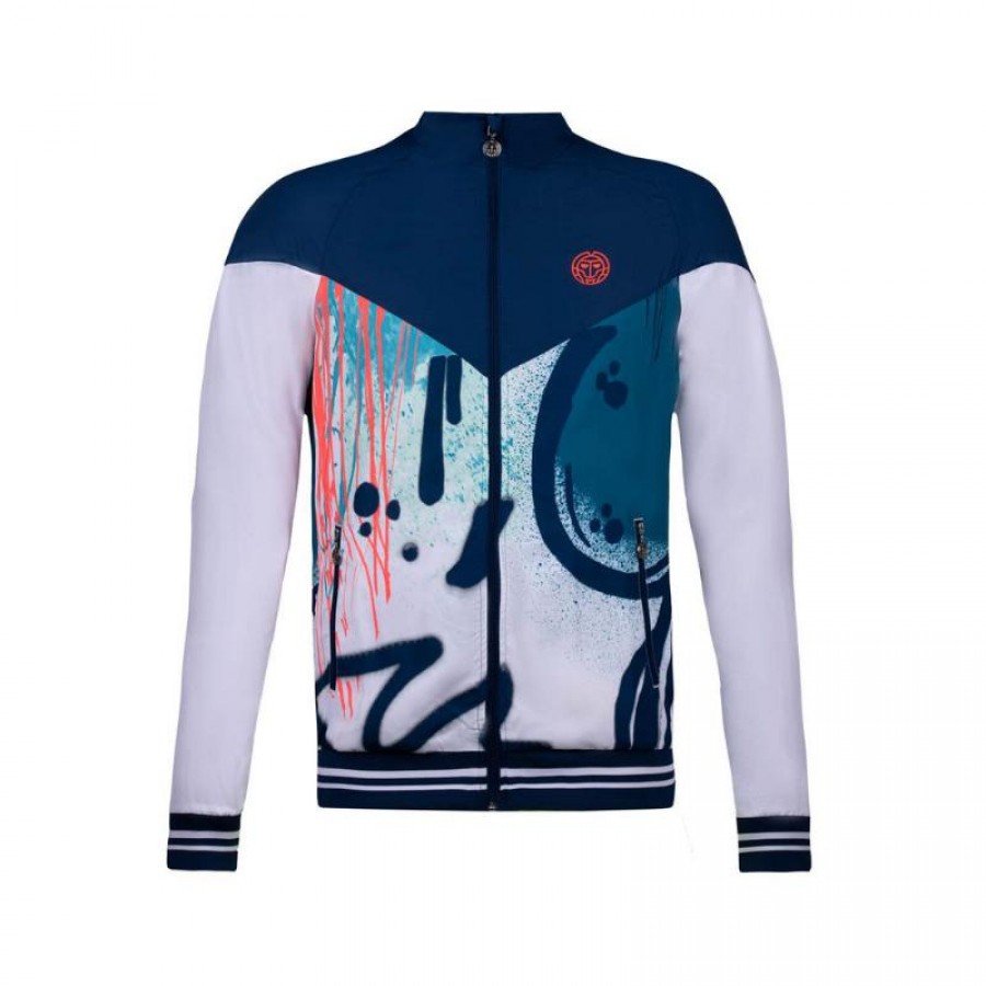 Giacca Bidi Badu Hayo Blu Scuro Bianco
