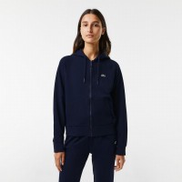 Giacca Lacoste blu navy da donna  Offerta + Economico