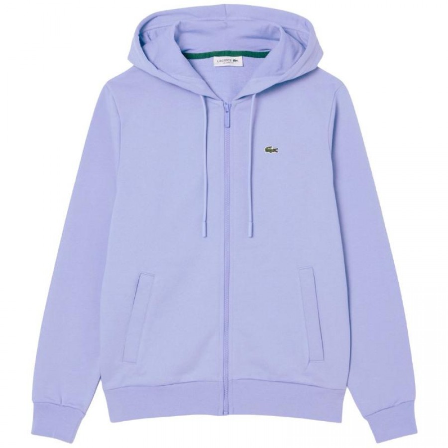 Lacoste Sport Giacca in Cotone Blu Viola Donna