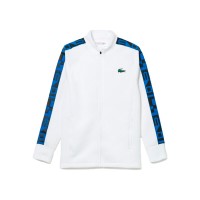 Giacca sportiva Lacoste bianca  Offerta + Economico