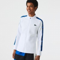 Giacca sportiva Lacoste bianca  Offerta + Economico
