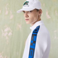 Giacca sportiva Lacoste bianca  Offerta + Economico