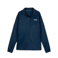 Giacca bianca blu navy del team Nox