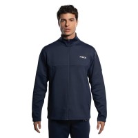 Giacca bianca blu navy del team Nox