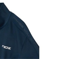 Giacca bianca blu navy del team Nox