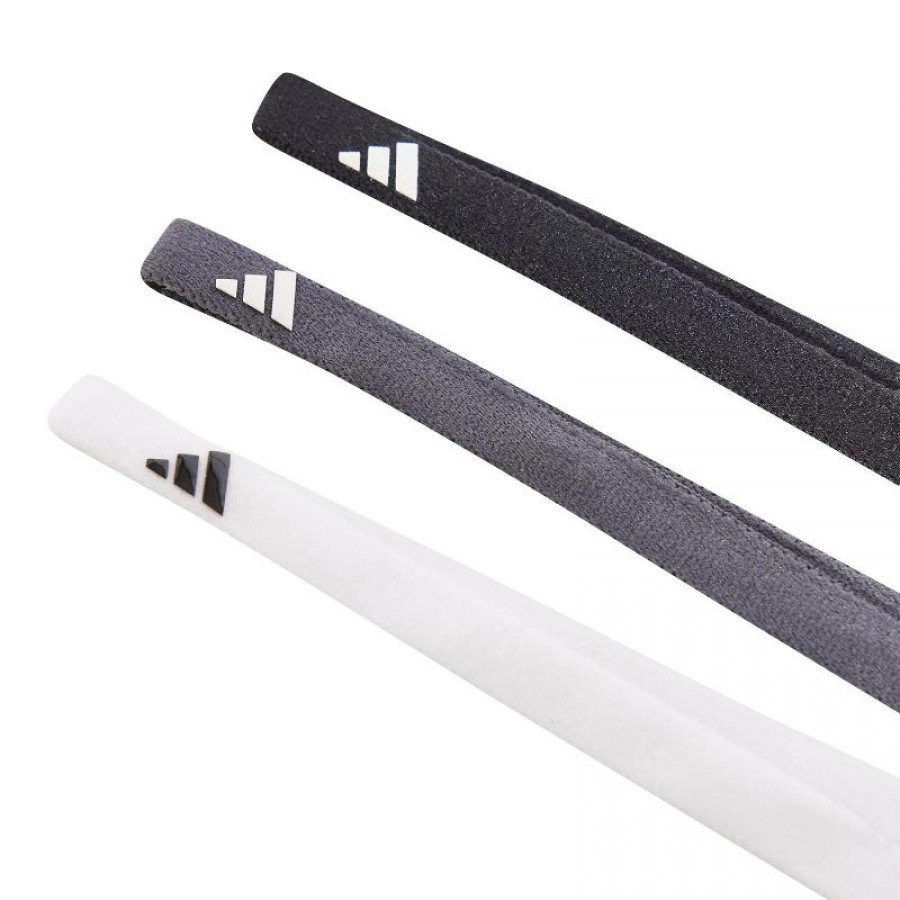 Adidas Nero Grigio Bianco Nastri 3 Unita  Offerta + Economico