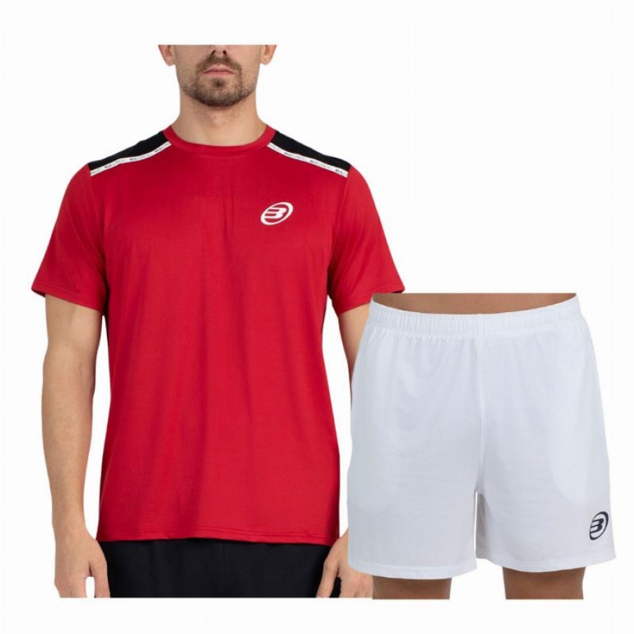 Set Bullpadel Adventure Performance Bianco Ciliegia