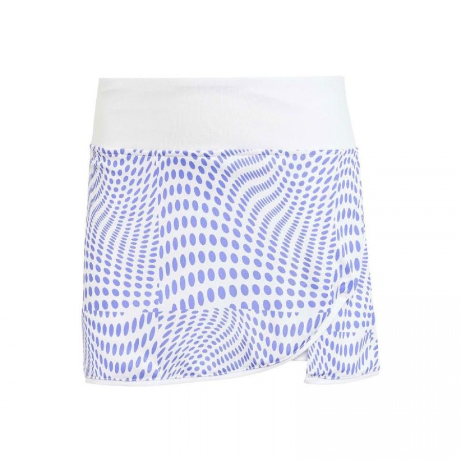 Gonna Adidas Club Graph Bianca Blu  Offerta + Economico