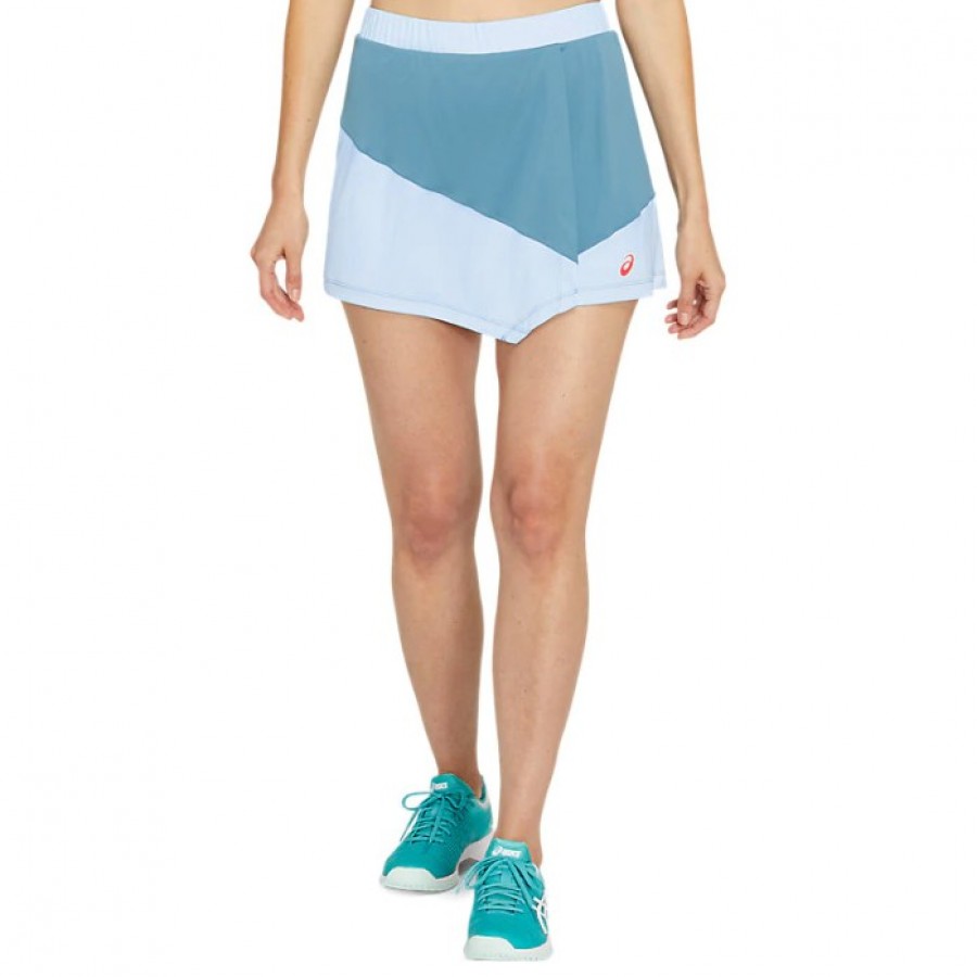 Gonna blu chiaro Asics Club - Barata Oferta Outlet
