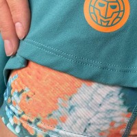 Falda Bidi Badu Melbourne Stampato Ondulato Petroleo Naranja  Offerta + Economico