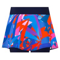 Falda Bidi Badu Spike Stampato Ondulato Azul Oscuro  Offerta + Economico