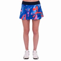 Falda Bidi Badu Spike Stampato Ondulato Azul Oscuro  Offerta + Economico