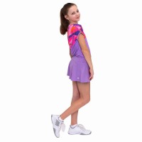 Falda Bidi Badu Spike Stampato Ondulato Lila Junior  Offerta + Economico
