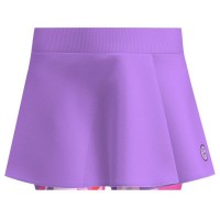 Falda Bidi Badu Spike Stampato Ondulato Lila Rosa  Offerta + Economico