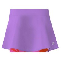 Falda Bidi Badu Spike Stampato Ondulato Lila Rosa  Offerta + Economico
