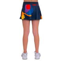 Bidi Badu Twiggy Gonna Junior Mix Blu Scuro Ondulato Stampato  Offerta + Economico