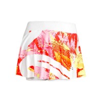 Falda Bidi Badu Wild Arts Stampato Ondulato Blanco Mix Junior  Offerta + Economico