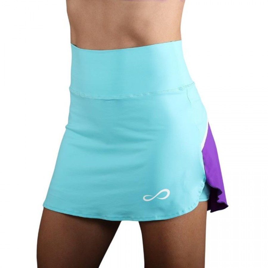 Falda Infinito Bloom Aqua