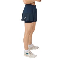 Falda Head Performance Azul Marino Plata  Offerta + Economico