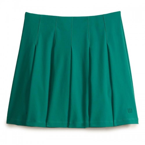 Falda Wilson Classic Plissettato Verde