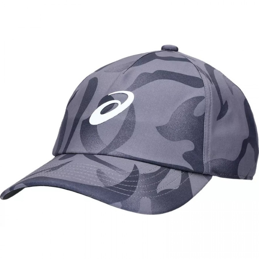 Gorra Asics Graphic Gris Purpura  Offerta + Economico