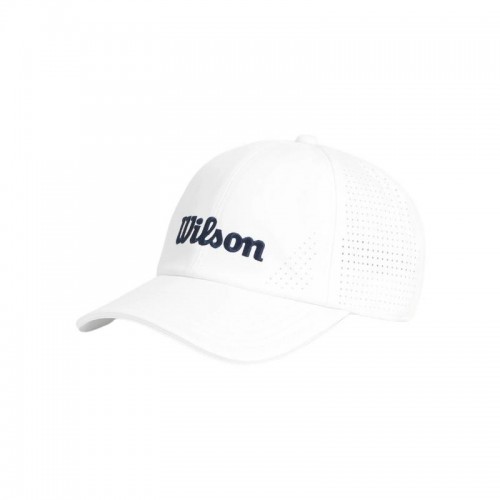 Gorra Wilson Blanco Azul Marino Perforato Attivamente