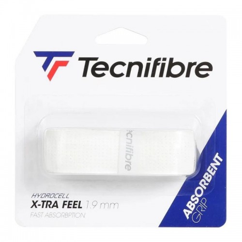 Tecnifibre Xtra Feel Impugnatura di Ricambio Bianca