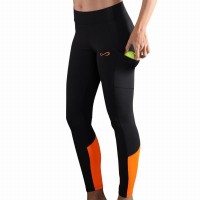 Leggings Endless Lift Nero Arancio  Offerta + Economico