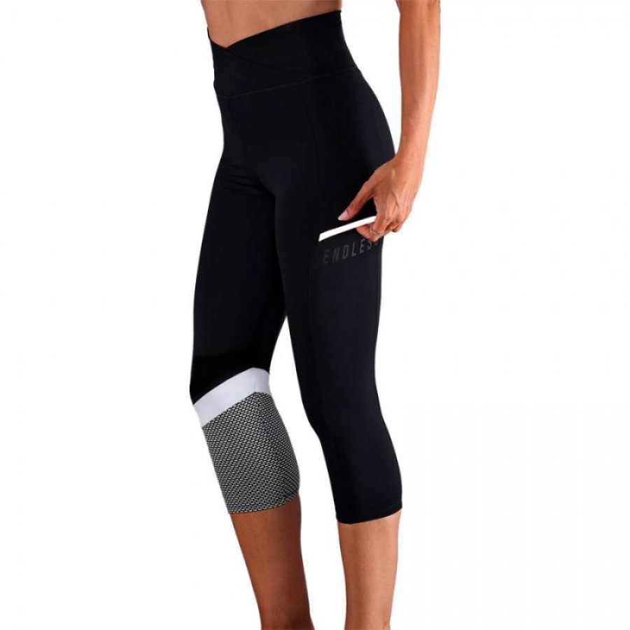 Mallas Endless Line Pocket HW Gris