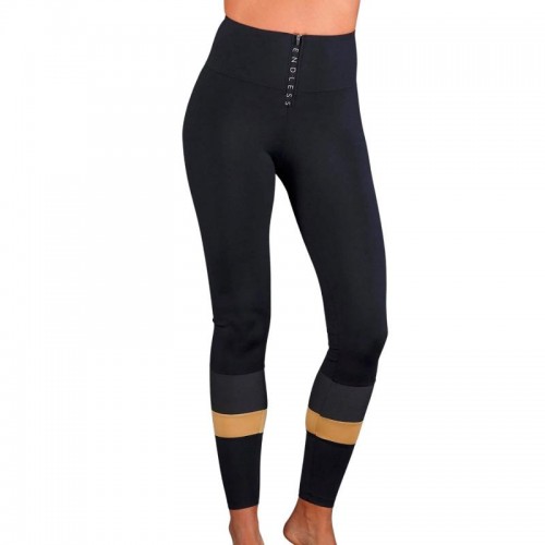 Mallas Endless Zip Oro