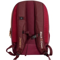 Black Crown Magic Zaino Bordeaux Oro