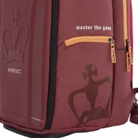 Black Crown Magic Zaino Bordeaux Oro
