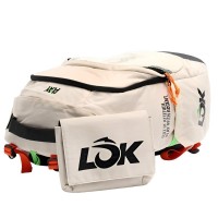 Zaino Lok Maxx Bianco sporco arancione  Offerta + Economico