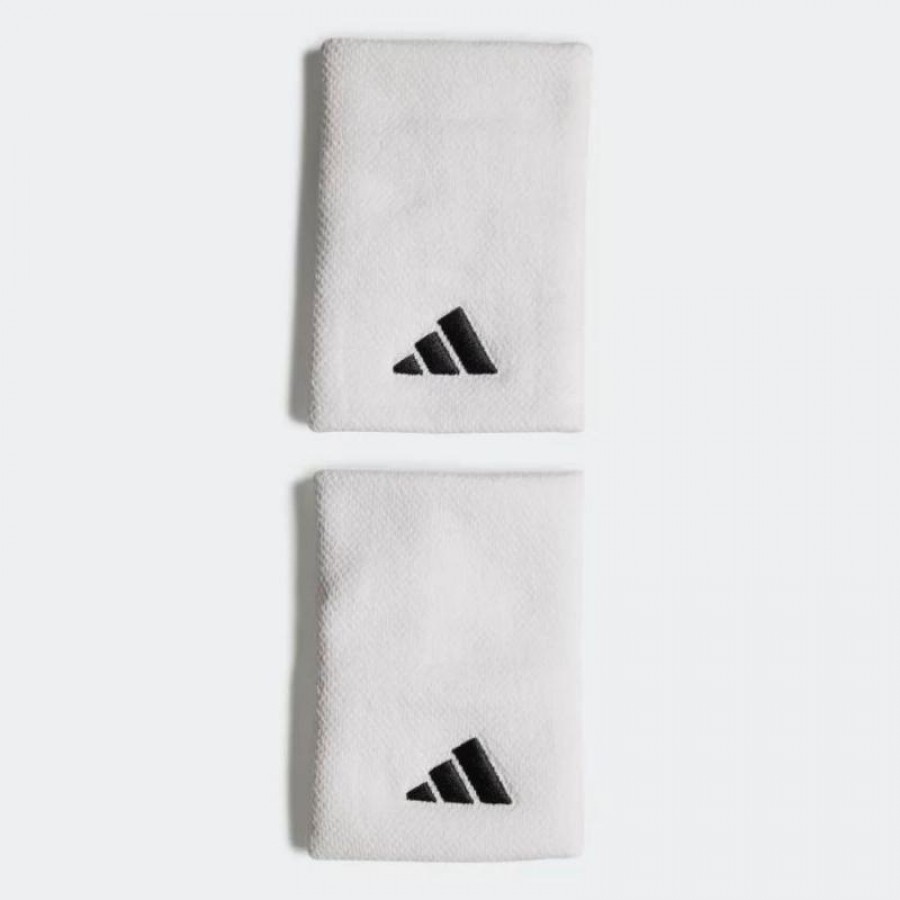 Adidas Large Braccialetti bianchi 2 unita  Offerta + Economico