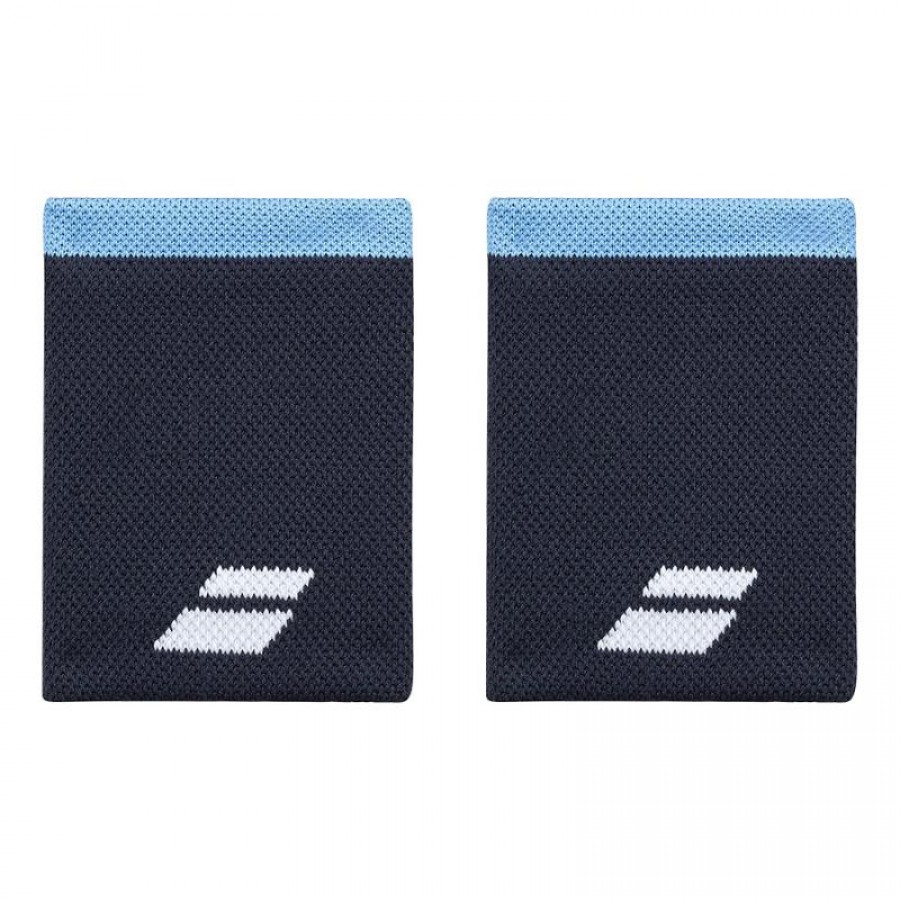 Logo Babolat Jumbo Blu Braccialetti 2 Unità