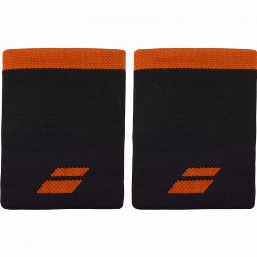 Logo Babolat Jumbo Black Red Braccialetti 2 Unità