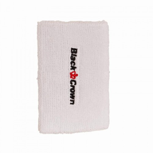 Braccialetti Lunghi Bianchi con Corona Nera 2 Unità
