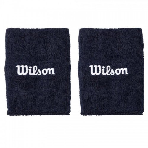 Braccialetti Wilson Wide Terry Blu Navy 2 Unità