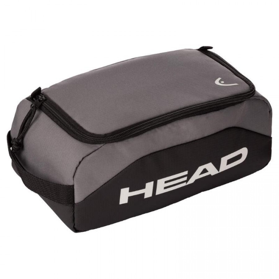 Head Gravity Borsa da toilette grigio scuro nera