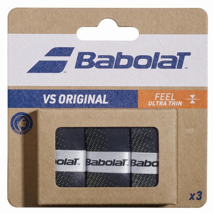 Overgrip Babolat VS Original Amarillo 3 Unidades