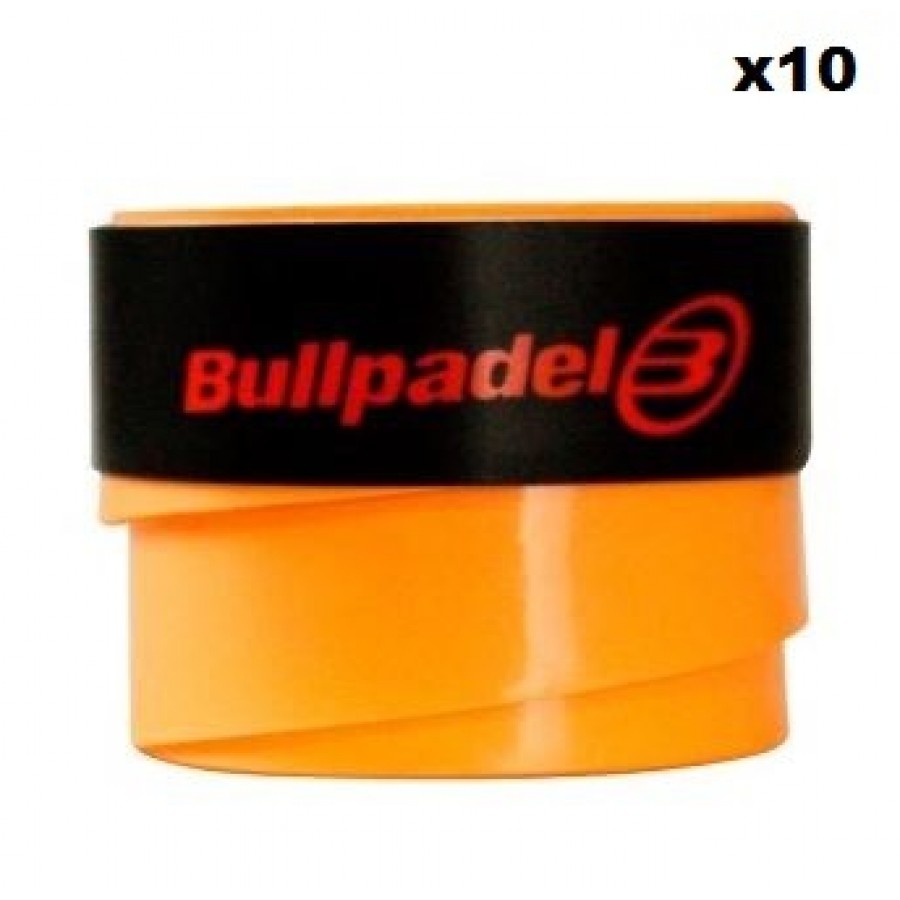 Overgrips Bullpadel Plain Orange 10 Unita   Offerta + Economico